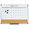 MasterVision(R) 3-in-1 Planner Board
