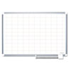 Grid Planning Board, 2x3 Grid, 72x48, White/Silver
