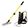 Flow Finishing System, 56" Handle, 18" Mop Head, Yellow