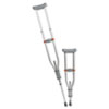 Medline Quick Fit Push Button Aluminum Crutches