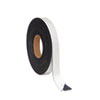 Magnetic Adhesive Tape Roll, Black, 1" x 50 Ft.