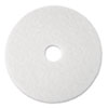 Super Polish Floor Pad 4100, 20", White, 5/Carton