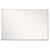 Porcelain Magnetic Whiteboard, 72 x 48, Aluminum Frame
