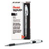 R.S.V.P. Stick Ballpoint Pen, .7mm, Trans Barrel, Black Ink, DZ