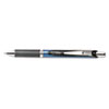 EnerGel RTX Retractable Liquid Gel Pen, .5mm, Silver/Black Barrel, Black Ink