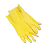 Boardwalk(R) Flock-Lined Latex Cleaning Gloves