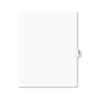 Individual Legal Dividers Style, Letter Size, Avery-Style, Side Tab Dividers, EXHIBIT F, 25/PK