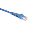 CAT6 Snagless Molded Patch Cable, 25 ft, Blue