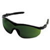 Storm Safety Glasses, Black Frame, Green 3.0 Lens, Nylon/Polycarbonate