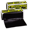 Heavyweight Contractor Bags, 36 x 56, 55gal, 3mil, Black, 30/Box