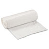 Low-Density Can Liner, 30 x 36, 30gal, .8mil, White, 25/Roll, 8 Rolls/Carton