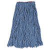 Rubbermaid(R) Commercial Non-Launderable Cotton/Synthetic Cut-End Wet Mop Heads