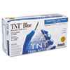 TNT Disposable Nitrile Gloves, Non-powdered, Blue, Large, 100/Box