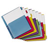 Poly Expanding Pocket Index Dividers, 8-Tab, Letter, Multicolor, per Pack