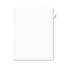 Individual Legal Dividers Style, Letter Size, Avery-Style, Side Tab Dividers, #3, 25/PK