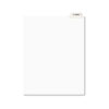 Individual Legal Dividers Style, Letter Size, Avery-Style, Bottom Tab Dividers, EXHIBIT A, 25/PK