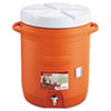 Insulated Beverage Container, 16" dia. x 20 1/2h, Orange
