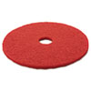 Buffer Floor Pad 5100, 20", Red, 5/Carton