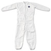 Tyvek Elastic-Cuff Coveralls, White, 4X-Large, 25/CT