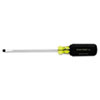 Klein Tools(R) Heavy-Duty Slotted Cabinet-Tip Cushion-Grip Screwdriver 605-4
