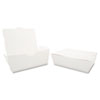 ChampPak Carryout Boxes, 3lb, 7 3/4w x 5 1/2d x 2 1/2h, White, 200/Carton