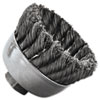 Weiler(R) General-Duty Knot Wire Cup Brush 13025