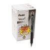 WOW! Retractable Ballpoint Pen, 1mm, Black Barrel/Ink, 36/PK