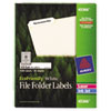 Avery(R) EcoFriendly Permanent File Folder Labels
