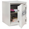 Two Hour Fire and Water Safe, 1.48 ft3, 18-1/5 x 18-1/3 x 21-3/4, White