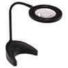 5.4W Flex-Reach Domed LED Desk Task Lamp, 6-1/10w x 20h, Black