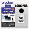 Brother LC51BK2PKS Inkjet Cartridge