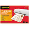 Menu Size Thermal Laminating Pouches, 3 mil, 17 1/2 x 11 1/2, 25 per Pack