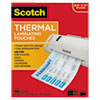 Letter Size Thermal Laminating Pouches, 3 mil, 11 2/5 x 8 9/10, 200 per Pack