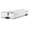 LIBERTY Storage Box, Check/Voucher, 9-1/2 x 23-1/4 x 4-1/4, WE/Blue, 12/Carton