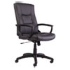 Alera(R) YR Series Executive High-Back Swivel/Tilt Leather Chair