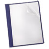 Oxford(TM) Clear Front Linen Report Cover