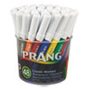 Prang Classic Art Markers, Fine Point, 48 Assorted Colors, 48/Set