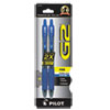 G2 Premium Retractable Gel Ink Pen, Refillable, Blue Ink, .7mm, 2/Pack