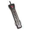 Protect It Surge Suppressor, 7 Outlets, 7 ft Cord, 2160 Joules, Black