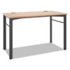 Manage Series Desk Table, 48w x 23 1/2d x 29 1/2h, Wheat
