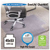 ES Robbins(R) EverLife(R) Intensive Use Chair Mat for High to Extra-High Pile Carpet