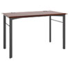 Manage Series Desk Table, 48w x 23 1/2d x 29 1/2h, Chestnut