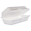 Dart(R) Foam Hinged Lid Containers