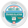 Uncoated Paper Plates, 6 Inches, White, Round, 1000/Carton