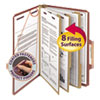 Smead(R) Pressboard Classification Folders with SafeSHIELD(R) Coated Fasteners