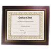 Leatherette Document Frame, 8-1/2 x 11, Burgundy, Pack of Two