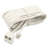 Softalk(R) Telephone Extension Cord, Plug/Dual Jack