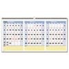 AT-A-GLANCE(R) QuickNotes(R) Three-Month Wall Calendar in Horizontal Format