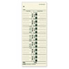 Time Cards for Acroprint, Cincinnati, Lathem, Simplex, Stromberg, 3 1/2 x 9, 500/Box