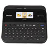 PT-D600 PC-Connectable Label Maker with Color Display, Black